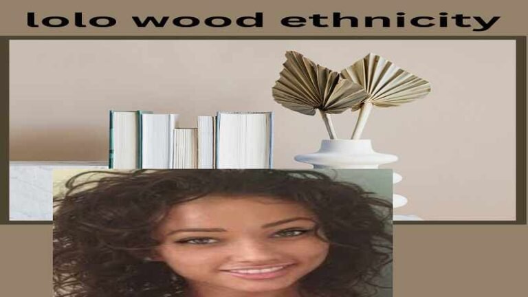 Lolo Wood ethnicity representation showing her mixed heritage background